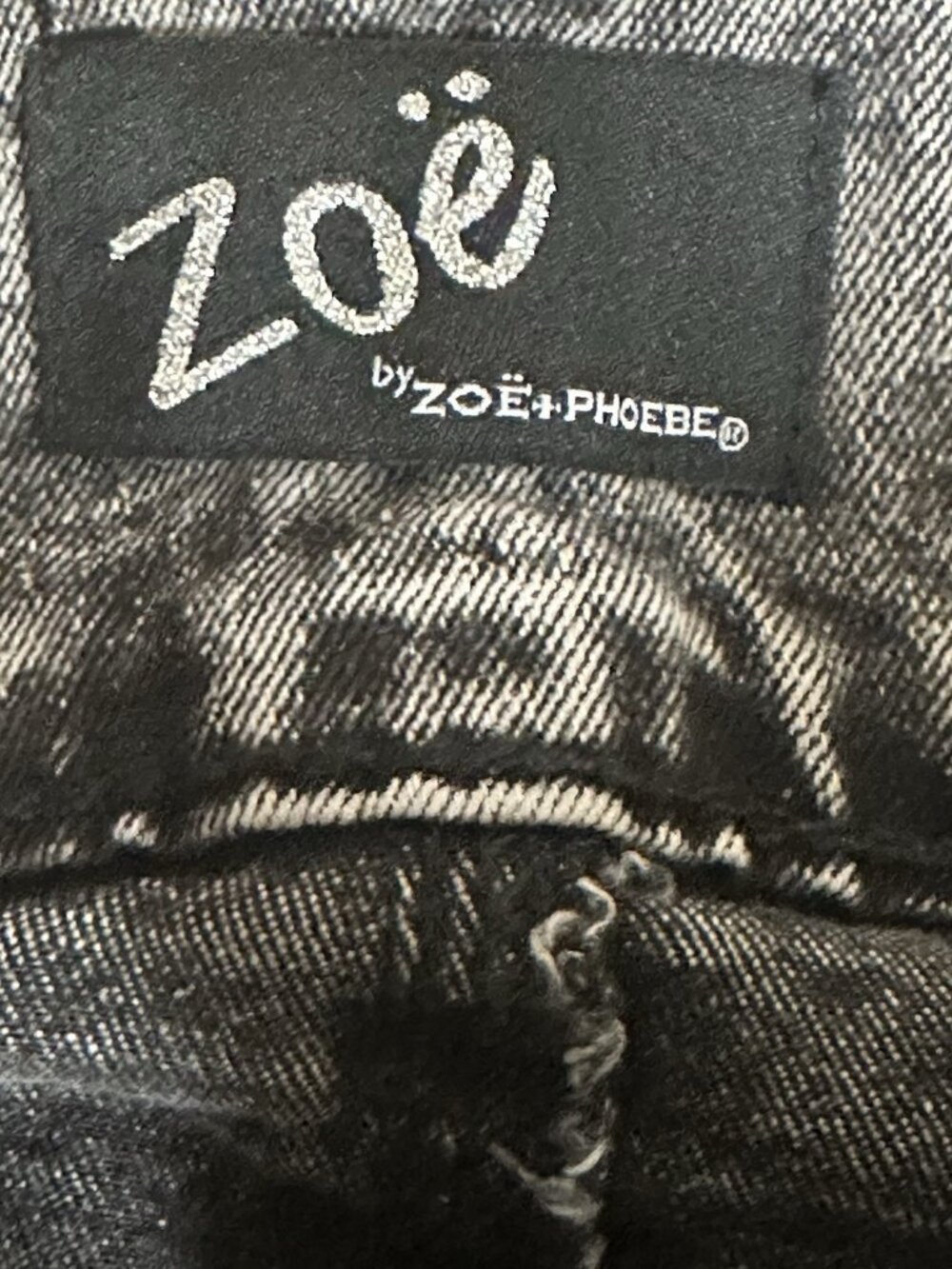 Zoe Phoebe High Rise Skinny Grey Wash Jeans Women’s Size 1 - Picture 10 of 15